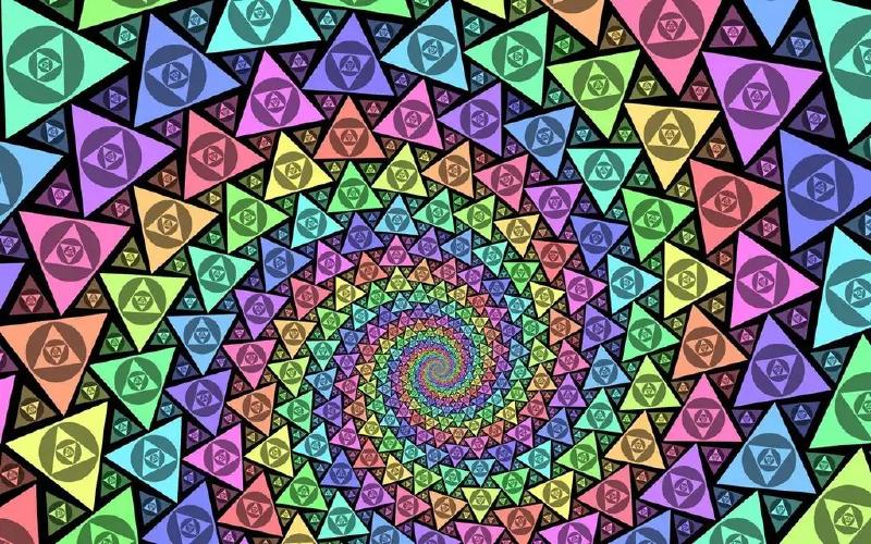 L&rsquo;aspect le plus connu du LSD est sa capacité à générer une géométrie complexe et fractale qui se fond dans l&rsquo;environnement, mais l&rsquo;aspect purement visuel reste une composante « mineure » de l&rsquo;expérience.
